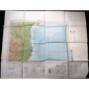 Madras Map 1958 - Eighth Edition
